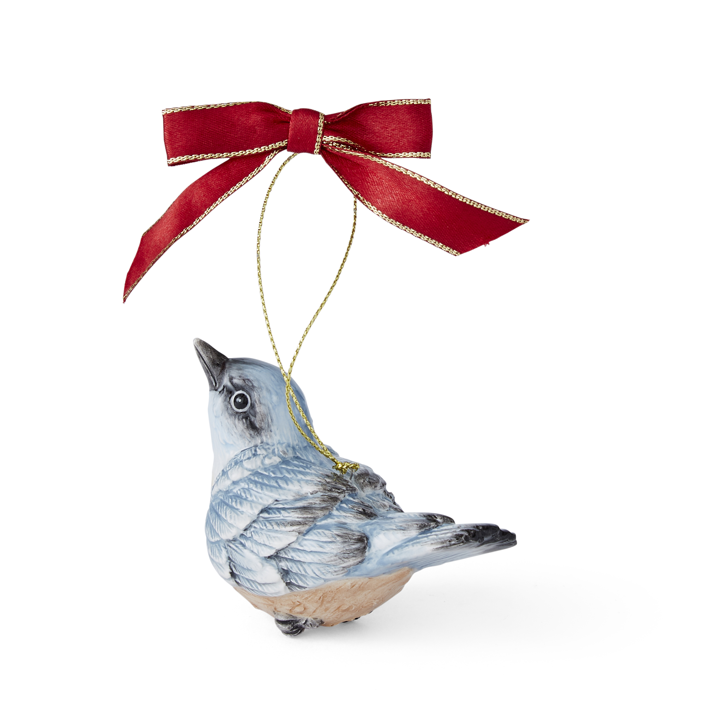 Christmas Tree Nuthatch Ornament image number null